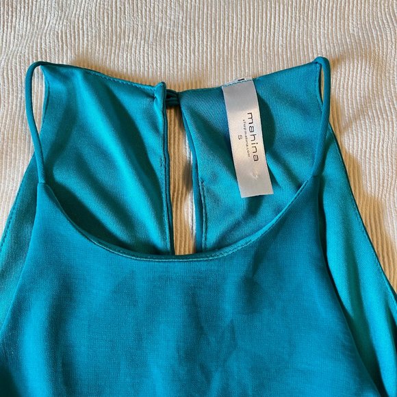 Teal Mahina Dress, Size S - Picture 4 of 5